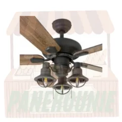 Ceiling Fan with Light Kit in Montana